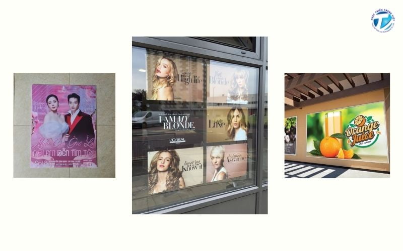 Các loại in poster dán phổ biến